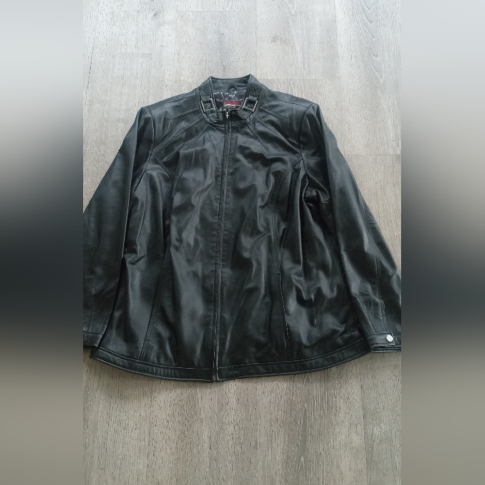 Bradley Men's Black Leather Jacket